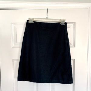Banana Republic Black A-Line Pencil Skirt